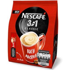 Nescafé 3in1 Classic 10x16,5g / sáčok