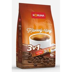 Koruna - Kávový nápoj 3v1 10 x 18g