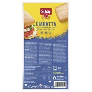 Schär Ciabatta 200 g - Bezgluténové predpečené žemle