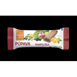 Púpava Nature Line-celozrnné sušienky špaldové s náplňou z koreňa púpavy 25 g