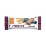 Čučoriedka Nature Line-celozrnné sušienky špaldové s čučoriedkovou náplňou 25 g