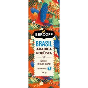 Káva Bercoff Brasil Arabica  a  Robusta 250 g